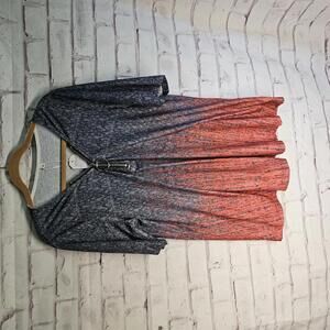 Ombre Blue/Red Shirt